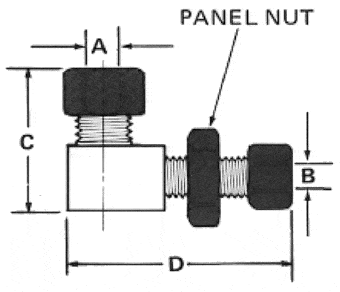 Bulkhead Elbow Reducer Union