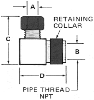 Elbow Female Connector
