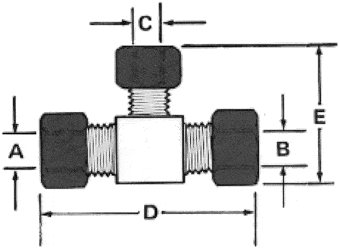 Tee Union Reducer